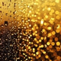 goldener Glitzer